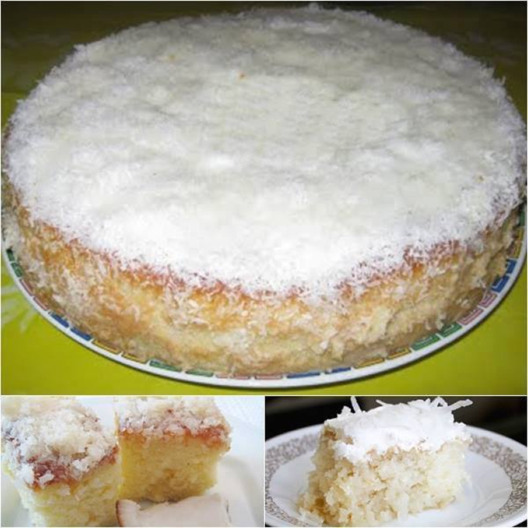 Bolo De Coco Molhadinho Veja A Receita