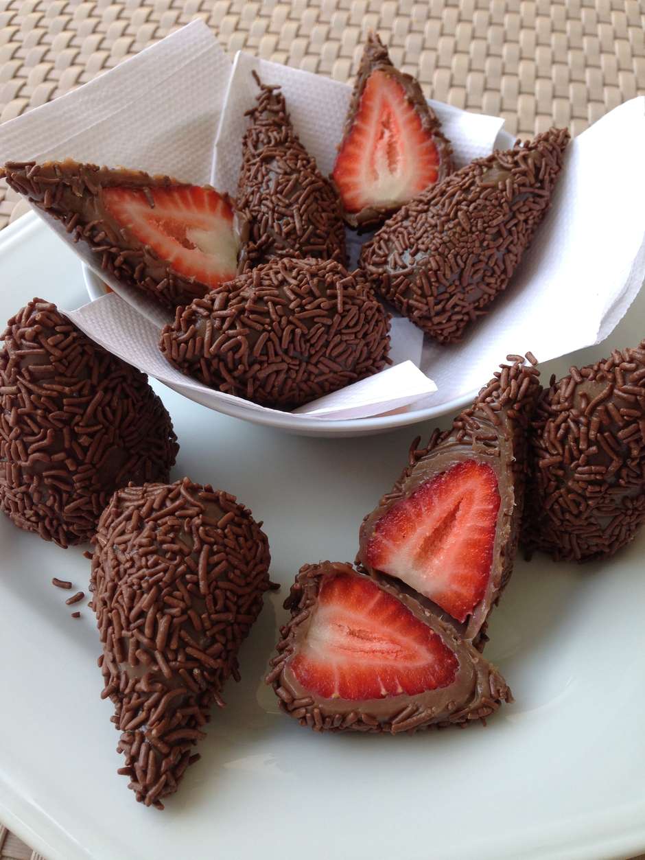 Coxinha de brigadeiro - Veja a Receita: