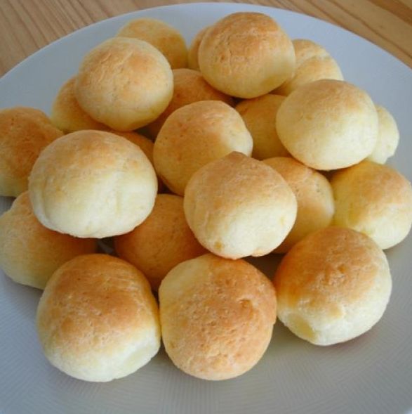 PÃO DE QUEIJO DE PREGUIÇOSO DA ANA MARIA BRAGA EU FIZ E AMEI TÃO