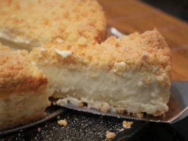 Torta Cremosa Com Farofa Crocante Veja A Receita