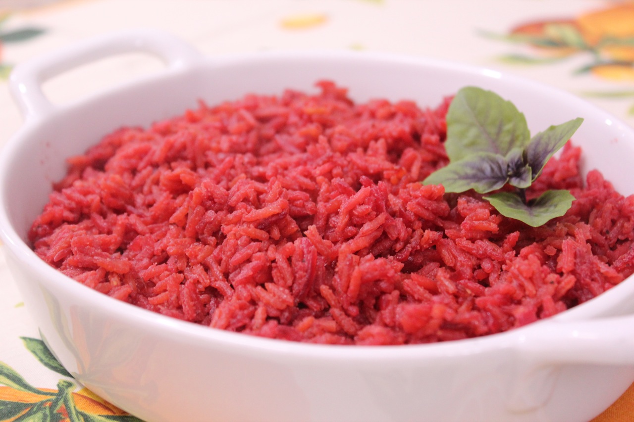 ARROZ ROSA - Veja a Receita: